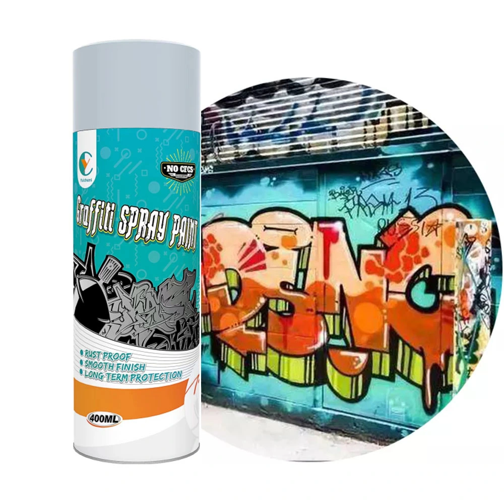 Tinta acrílica profissional por atacado cores personalizadas tinta em spray Graffiti de 400 ml