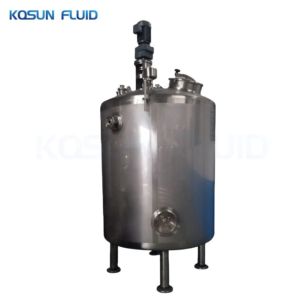 Food Grade Heating & Cooling Yogurt Milk Fermentation Tank