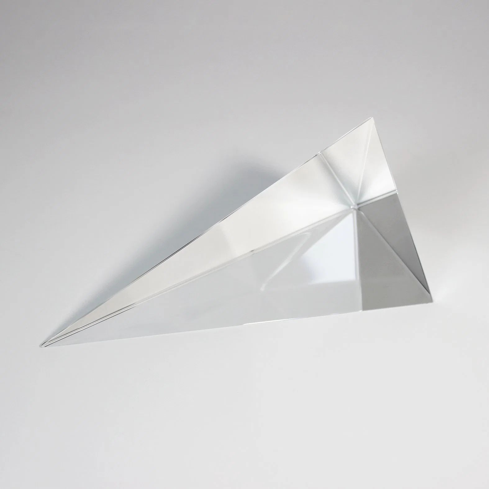 Original Factory Hot Selling Optical Glass K9 Triangular Pyramid Prism