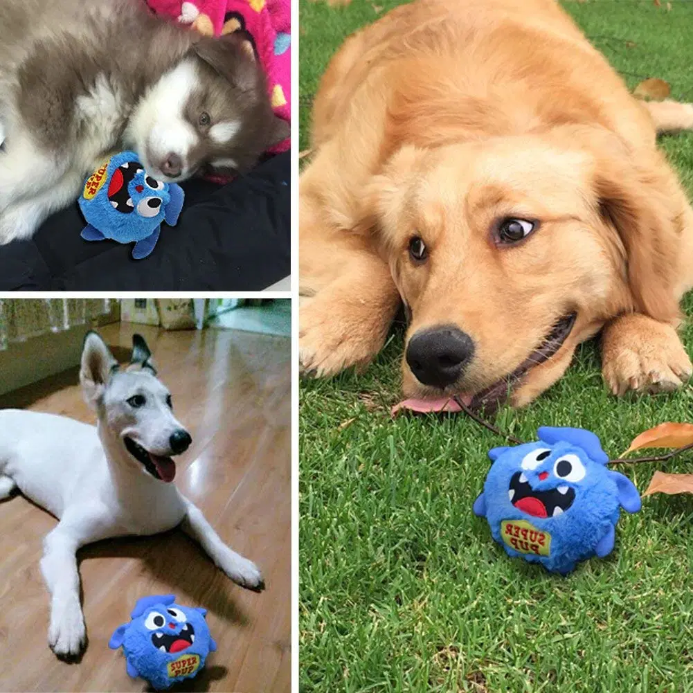 Agitar automático Crazy Gorila mascota juguetes para cachorro ejercicio