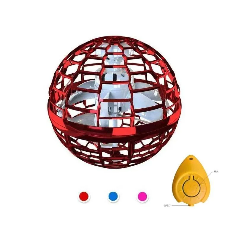 LED à induction Whirling Outdoor Flying ball Amazon Hot Selling Flying Ball Magic Magic suspension de bille de vol ballon de réaction