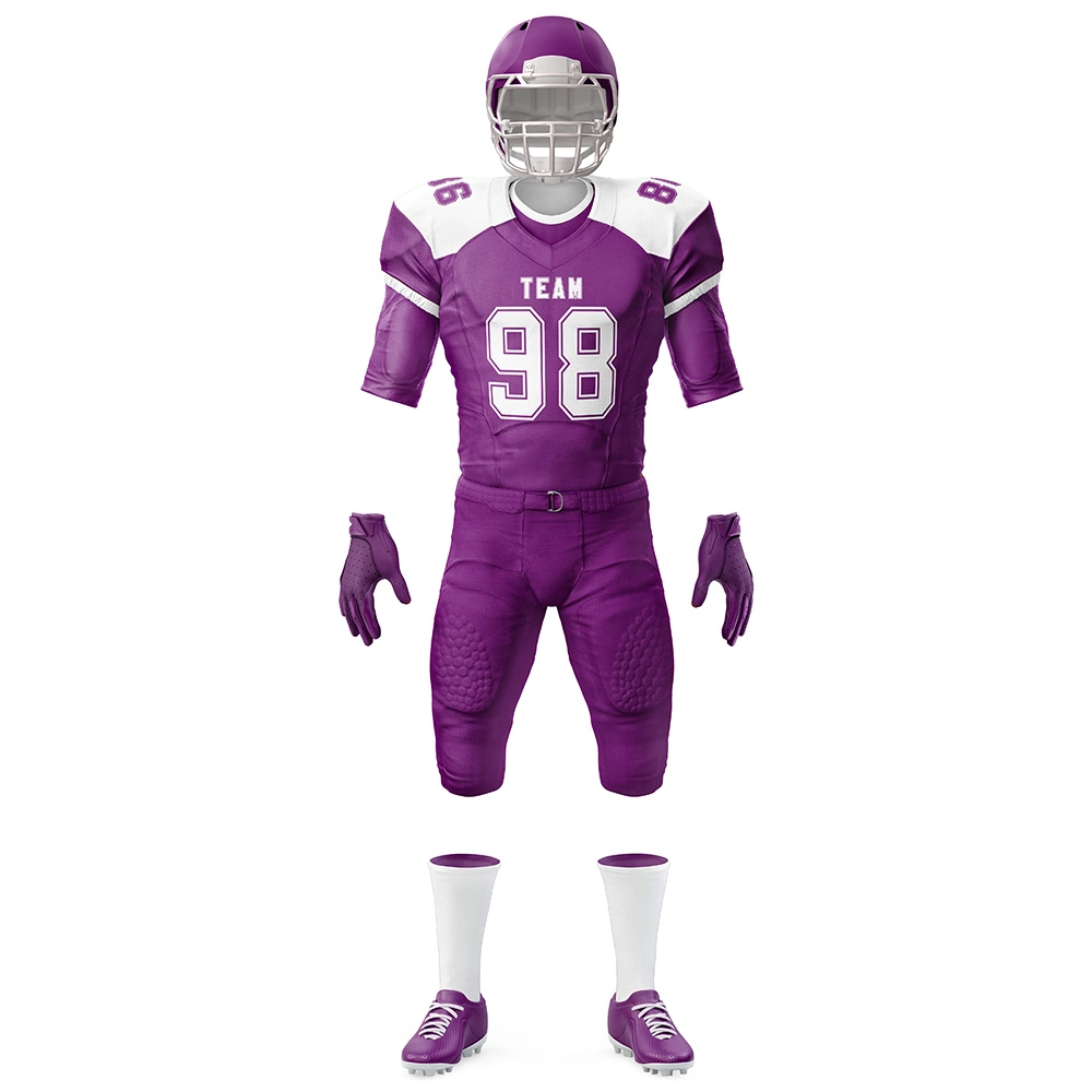 Factory Direct Super calidad impresión personalizada American Football Uniform Sports Ropa