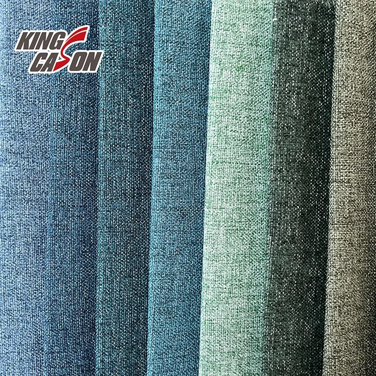 Kingcason Polyester طبع منزل من النسيج الهولندي هولندا والفطش المخملية أريكة أقمشة بوليستر للتنجيد للأثاث