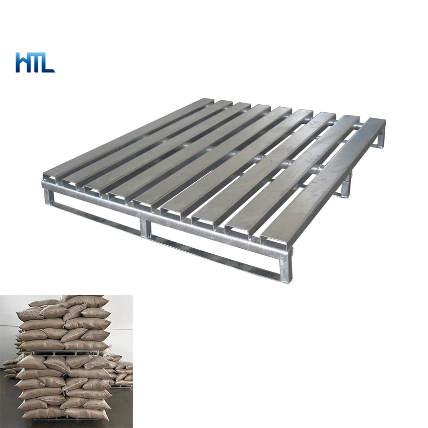 Bulk Cheap China Universal Industrial Galvanized Portable Steel Metal Pallet