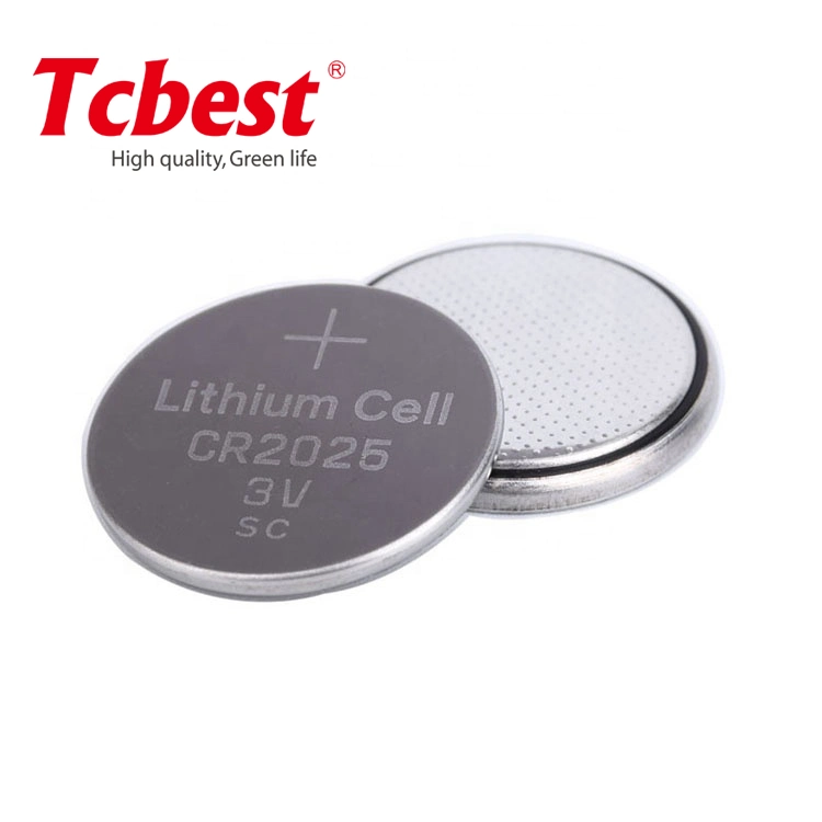 OEM Accepted Hot Sale Cr2025 Primary 3V Lithium Button Cell Coin Battery for Remote Control/Scales/Calculator/Watch/Medical Instruments/Computer Motherboard