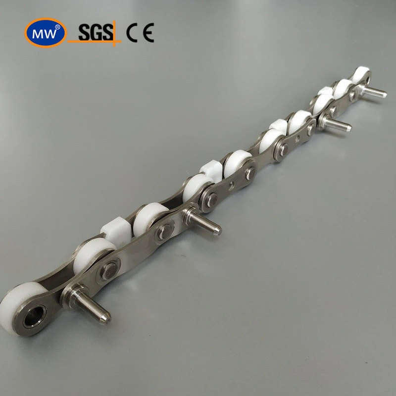 Deep Freezing Tunnel Chain Stainless Steel Chain with Nylon Roller