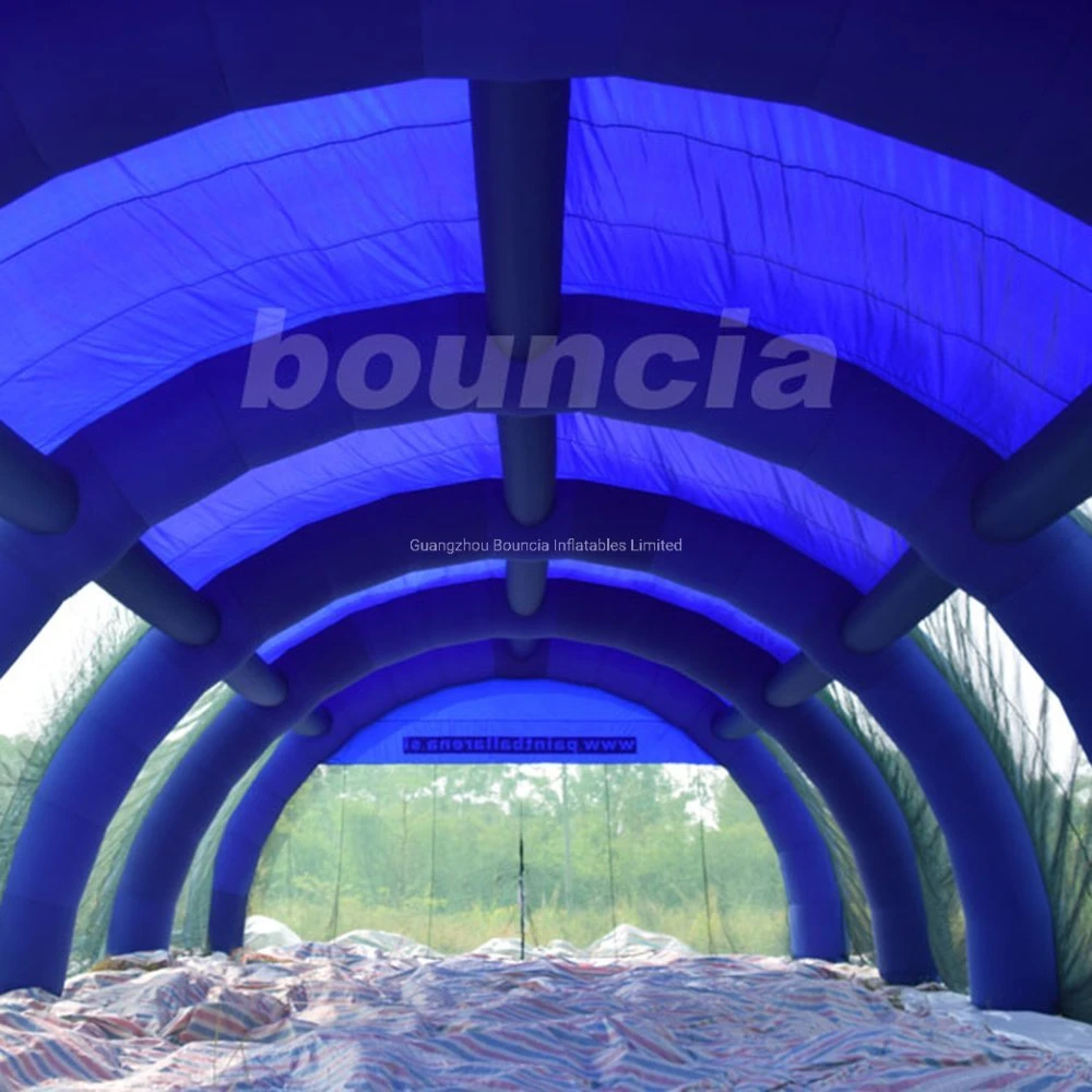 Multiple Use 30 M Customizable Continuously Inflatable Paintball Arena Inflatable Tent Sale