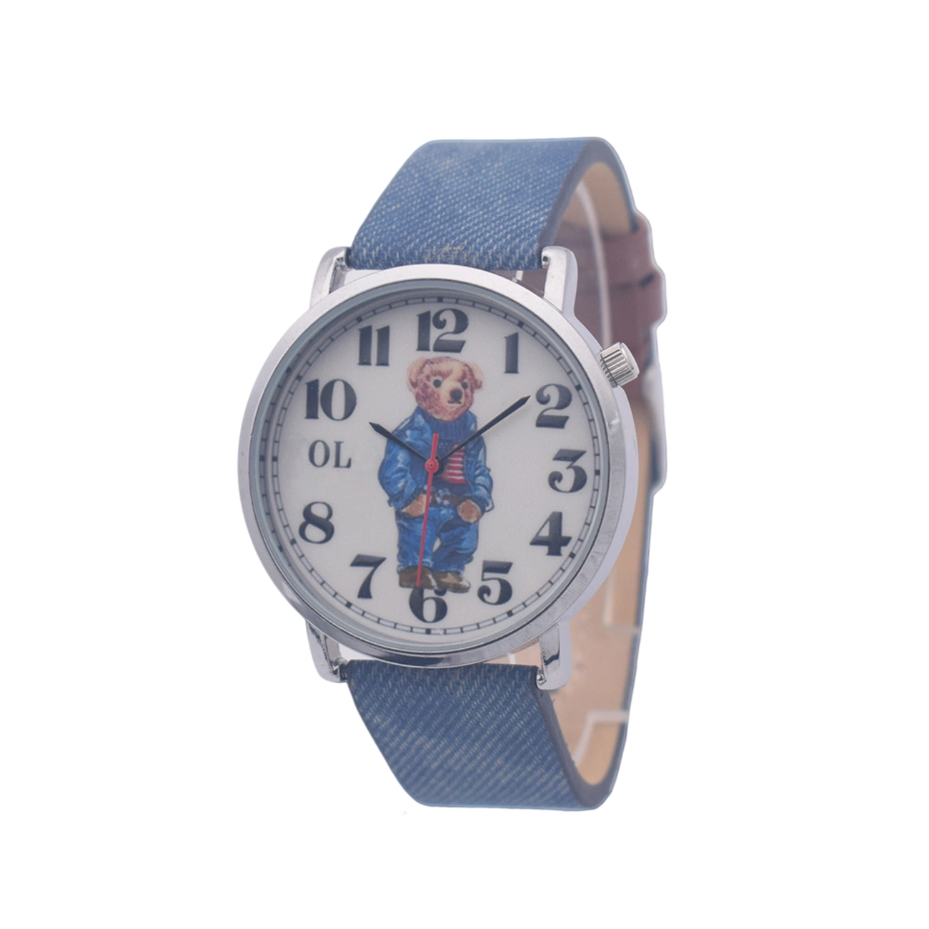 Arabic Numerals Unisex Leather Watch Gift Fashion Watch