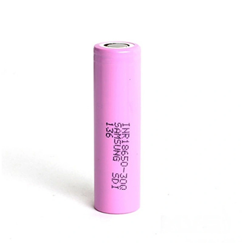 Batterie Lithium-Ion Originale 18650 3,7V 3000mAh 30q avec un courant de décharge de 15A.