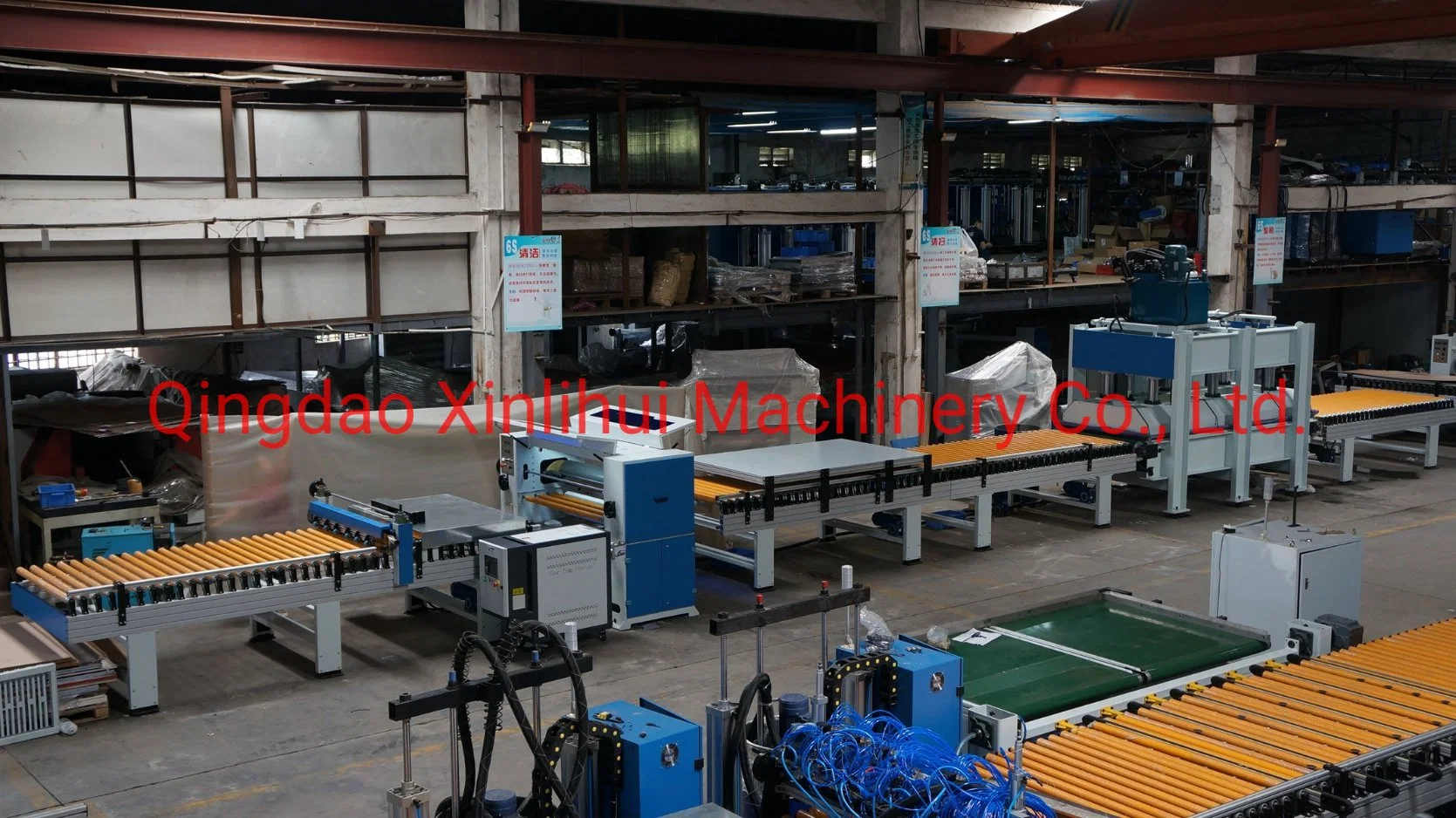 Cut Aluminium Roofing Sheets Machines Corrugation Color Printing PVC Board Door Machine, Coloe, Body Beauty Equipment, Horizon PVC Door Machine