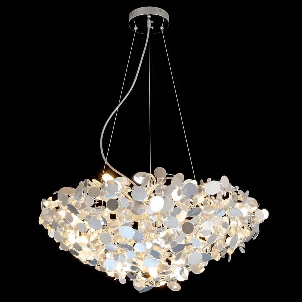 2022 Newest Ceiling White Slice Chandelier for Retails Luxury Nordic Pendant Lamp