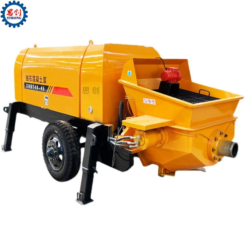 Factory Direct Mobile Horizontal Secondary Structure Column Concrete Pump