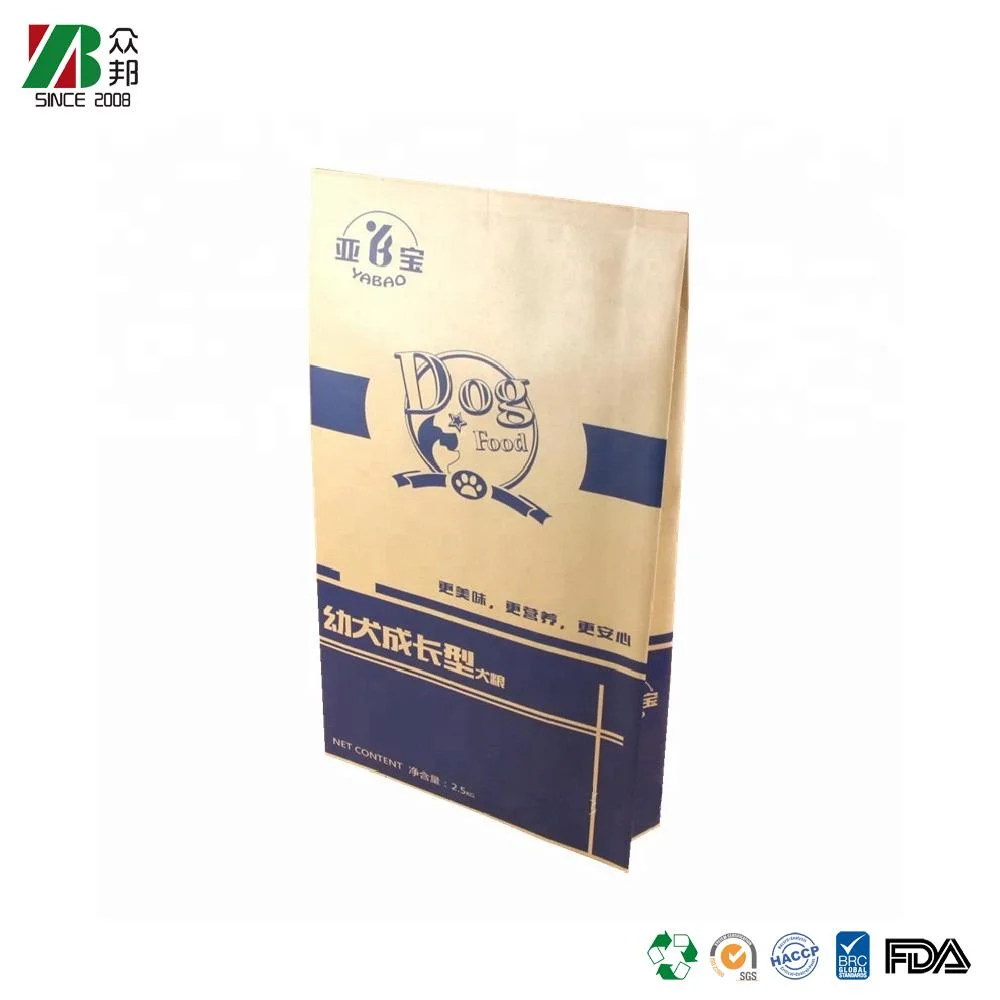 Custom Printed Stand Up Ziplock Eco Kraft Paper Doypack Compostable Packaging