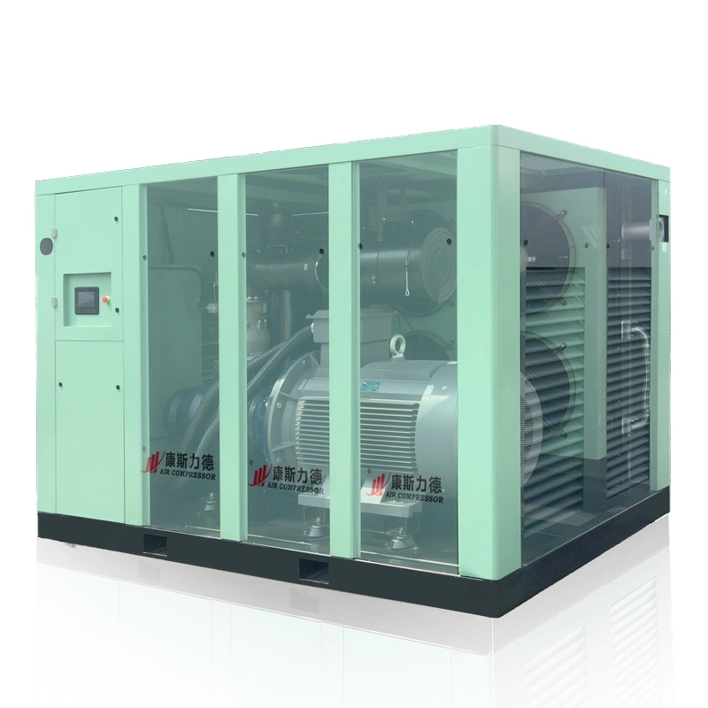 Screw Air-Compressor Low Pressure Customizable Voltage 10HP Power Frequency Screw Air Compressor 7.5kw