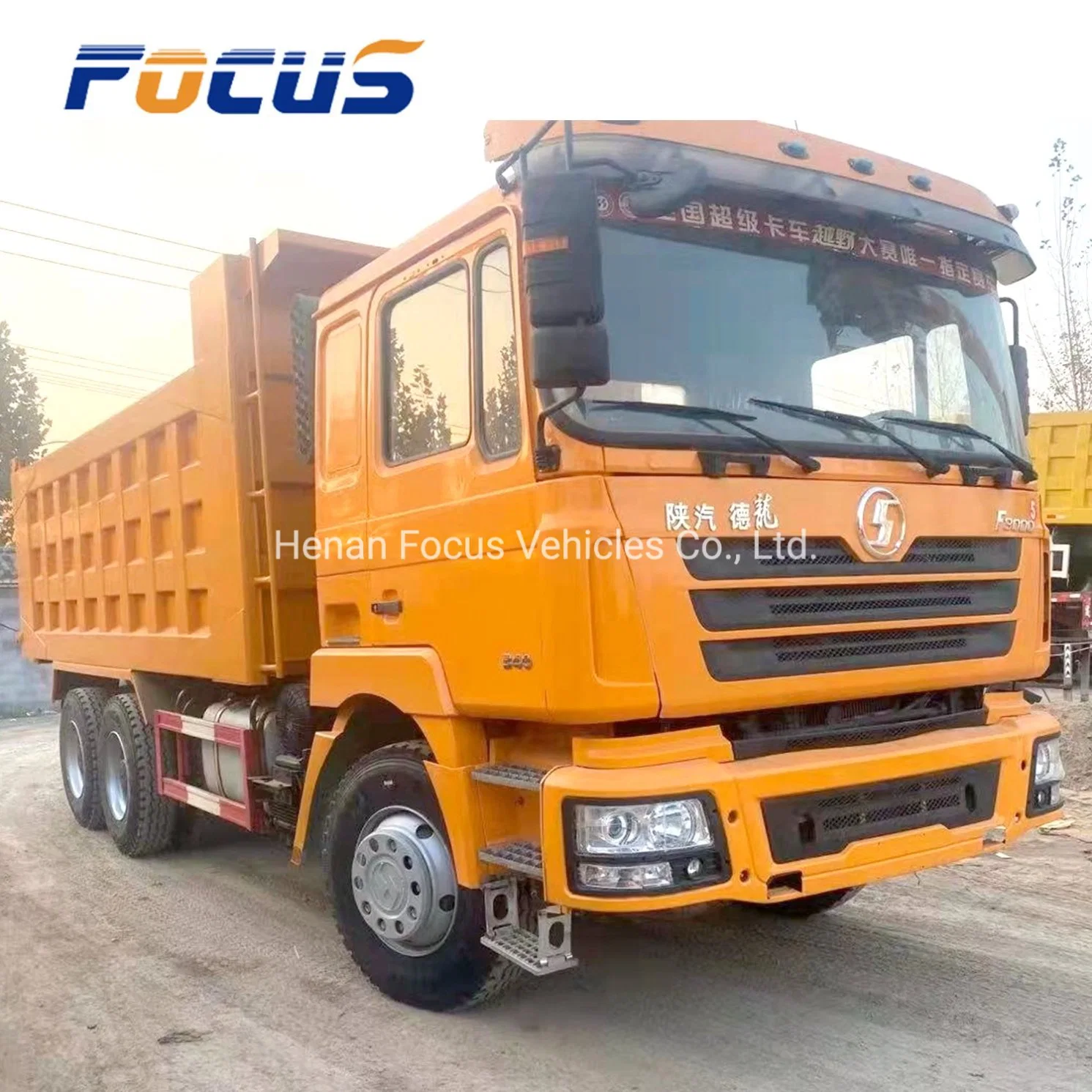 Used Construction Equipment Shacman F3000 6*4 Heavy Duty Dump Truck Tipper Truck in Stock