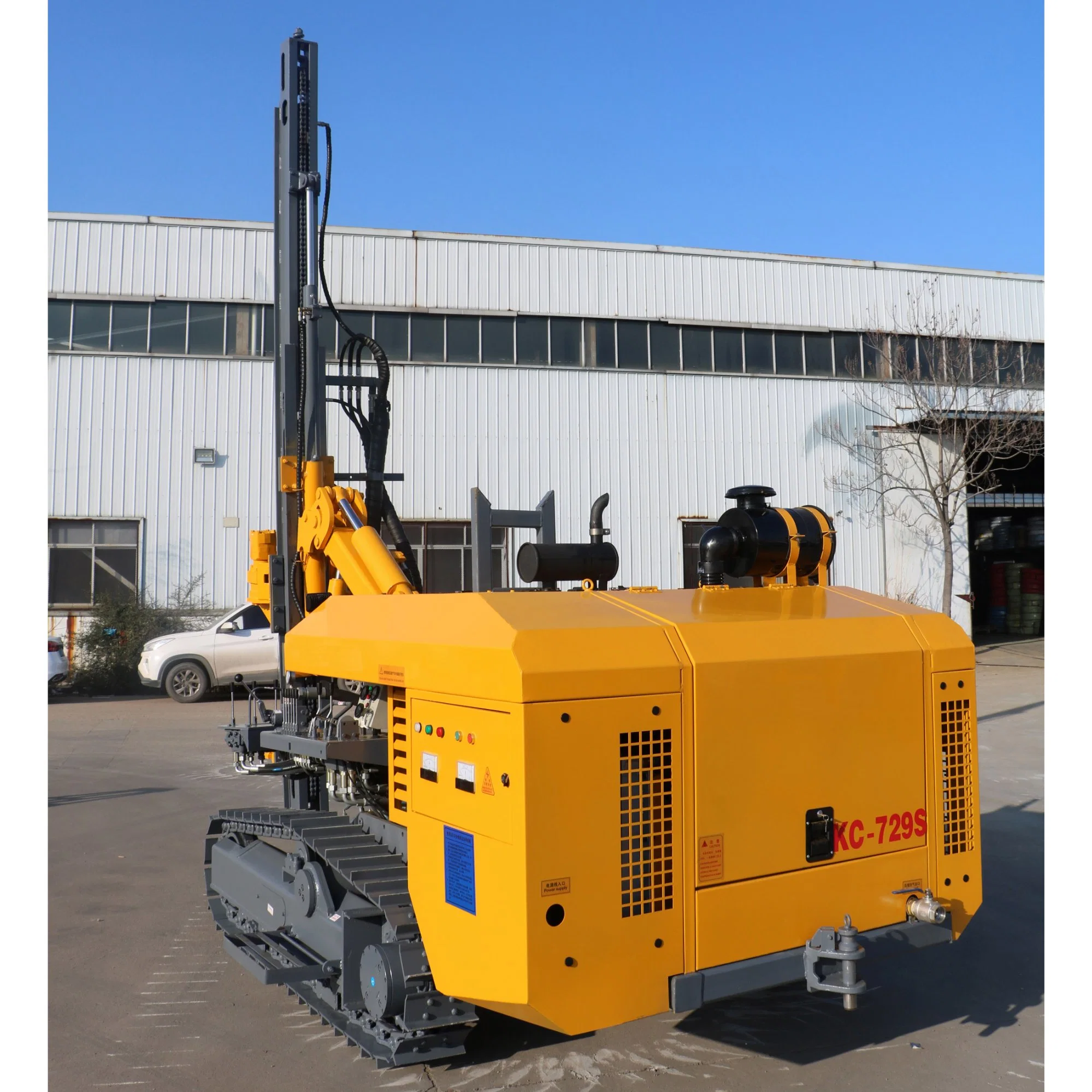 60/55 Kw 90-220 mm Portable Hard Rig Drill Machine Drilling Equipment Factory