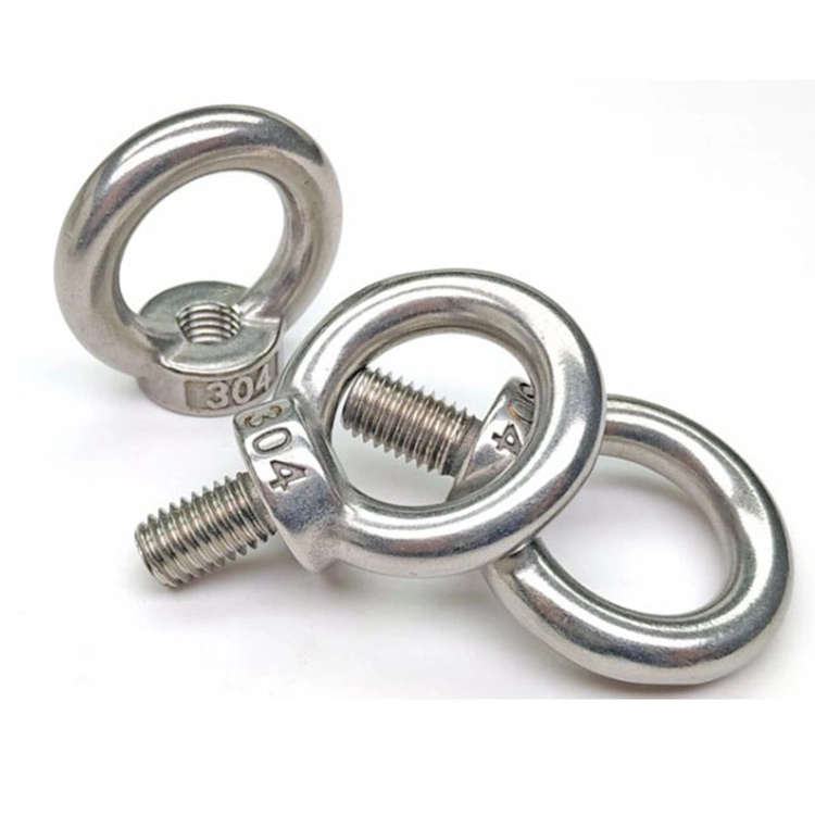 Wholesale/Supplier Customized M2 M3 M4 M5 M6 M7 M10 12 Hook Lifting Eyelet Eyebolt Eye Bolts