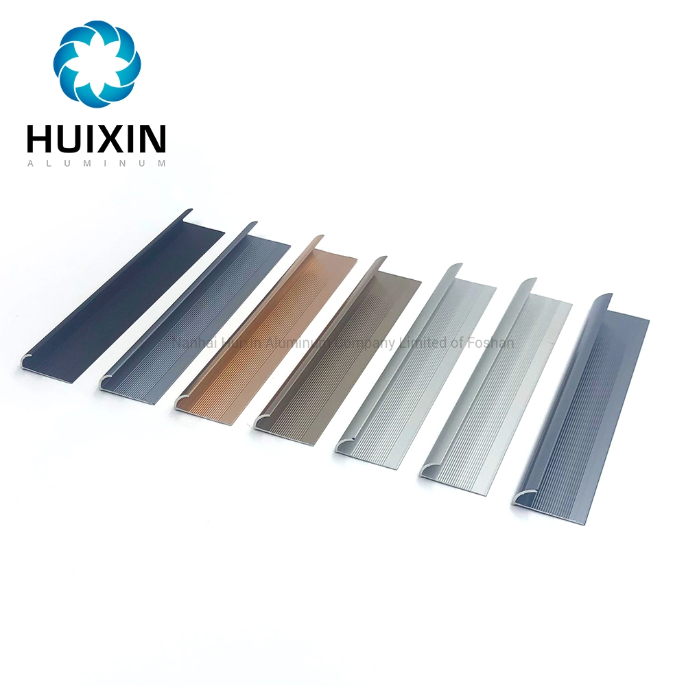 Hot Sale Tiles Walls Trim and Floors Aluminum Extrusion Edge Trim Profile