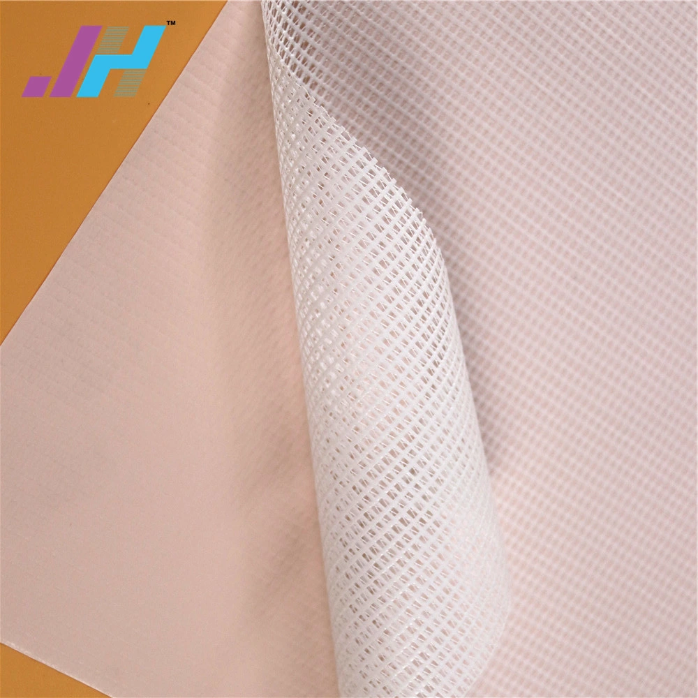 Good Physical Strength White PVC Premium Mesh Flex Banner