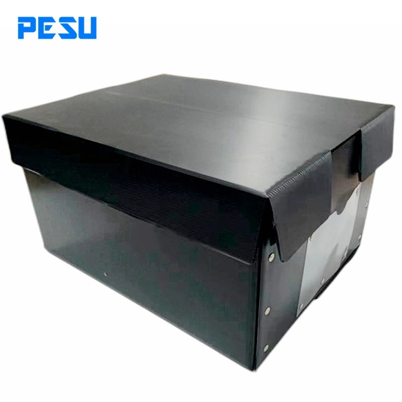 Custom Colored Corrugated Plastic Box Flexible Package Plastic Cardboard Box