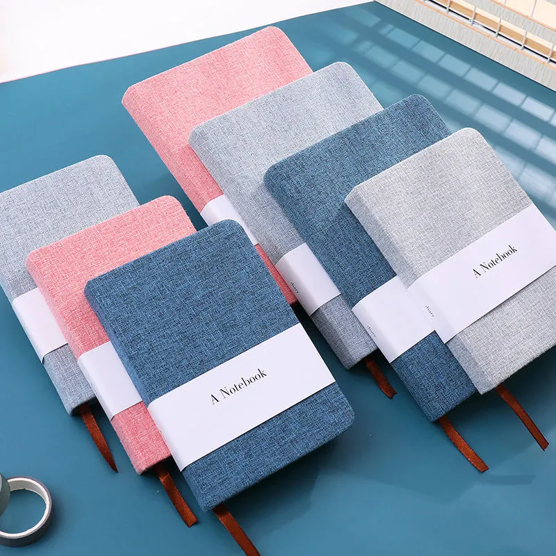 New Arrival Recycle Papers Linen Cover A5 Journal Planner Notebook