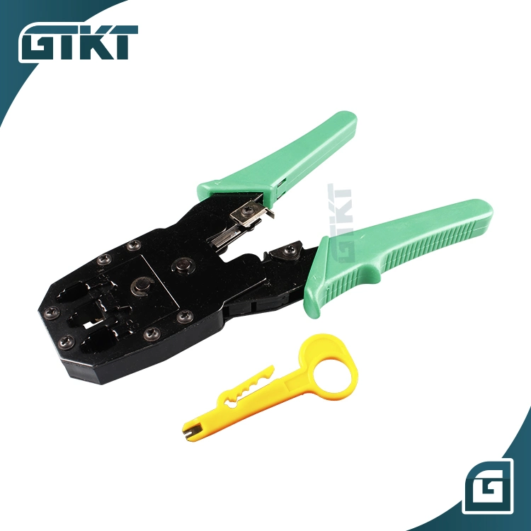 Pince à sertir Gcabling Tracker ordinateur ordinateur réseau réseau d'amorçage Tool Kit avec le testeur sur le fil Tracker