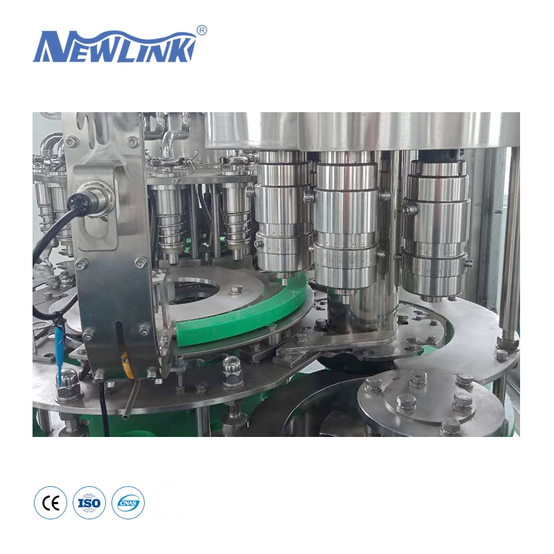 Mineral Water Fruit Juice Carbonated Drink Processing Bottling Machine Pet/Glass Bottle Washing Filling Capping Bottled Non Gas Juice Beverage Producing Line