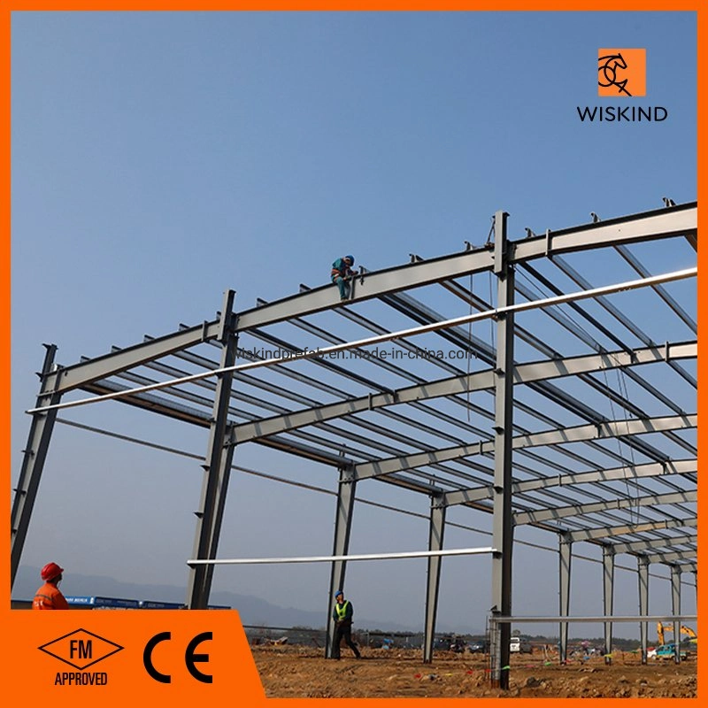 2022 Steel Structure Framed Commercial Office Building, Structural Construction Steel with Drawing