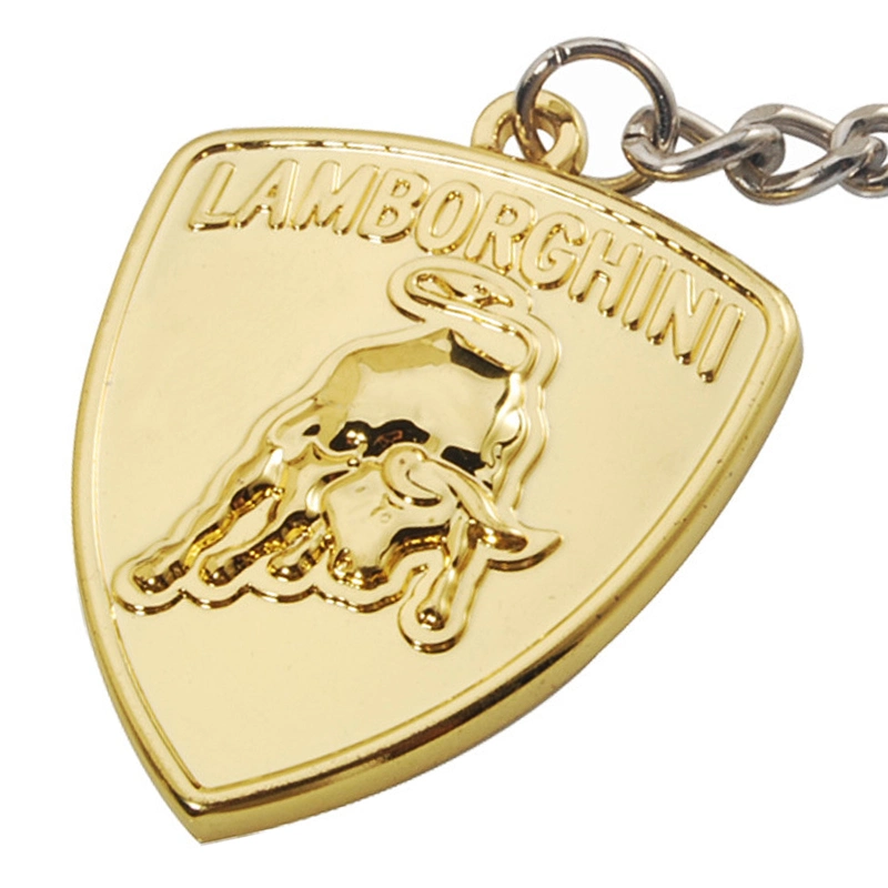 Fancy Design Soft Enamel Rose Promotion Souvenir at Factory Price Custom Design Antique Gold Bitcoin Metal Souvenir Key Chain Keyring