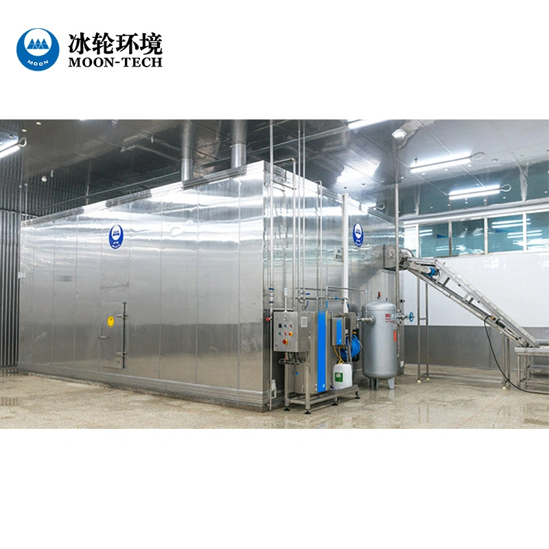 Fish Fillet IQF Continous Individual Fast Freezing Machine Food Quick Tunnel Equipment Flash Freezer