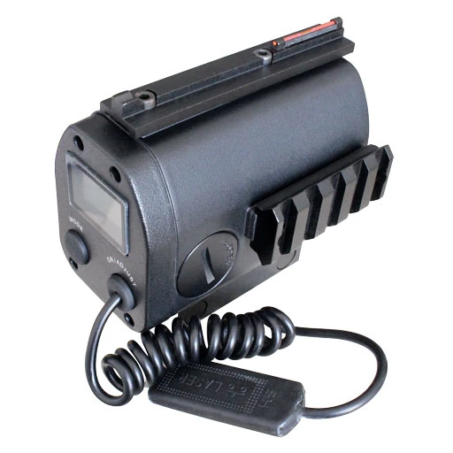 Laser Rangefinder with Tail Switch and Extra Rail
