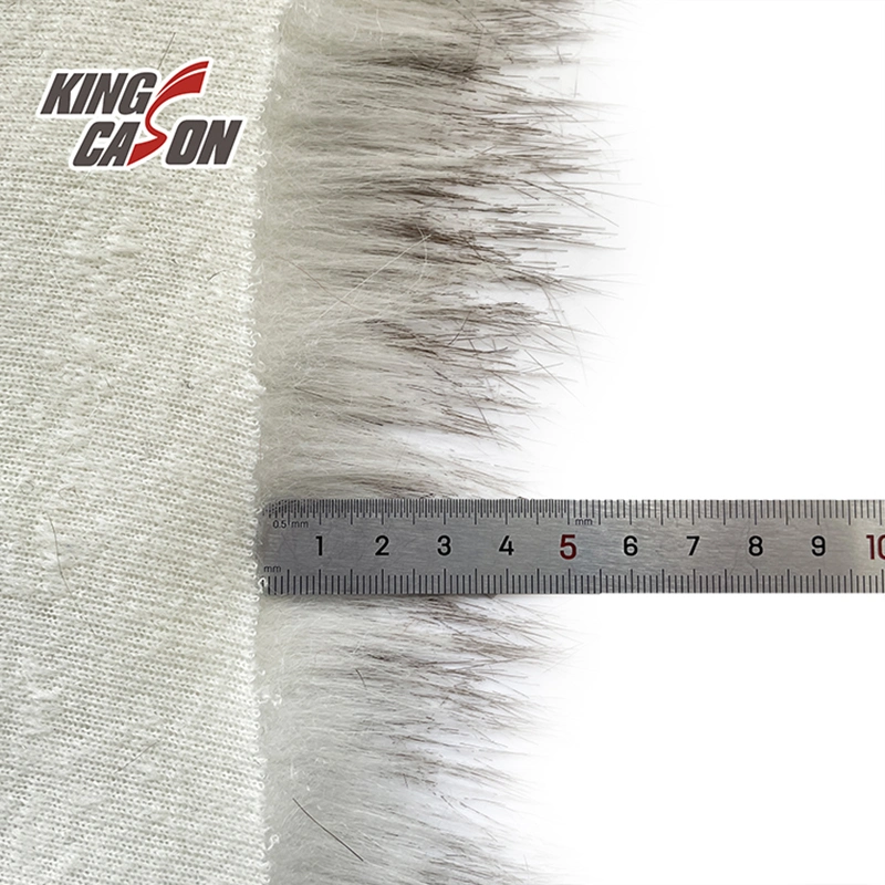 Kingcason Poly One Side Luxury Soft 4cm Fake Faux Fur Fabric for Carpet Rug