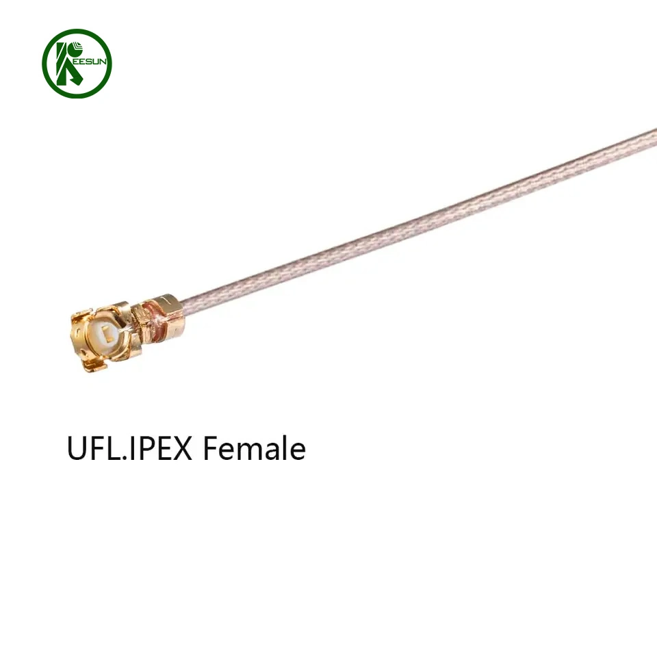 Rpsma Female to Ufl. Ipex Female Extension Cable Pigtail 1.13 RF Cable Antenna Ipex to SMA Cable Assembly