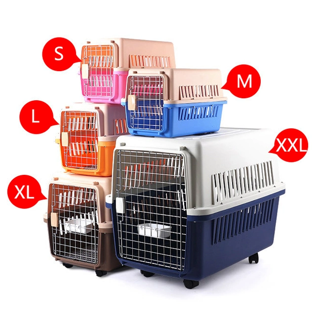 Pet Travel Carrier Pet Air Box Travel Dog Cat Transport Cage Portable Case Homes Airline Approved Pet Carrier