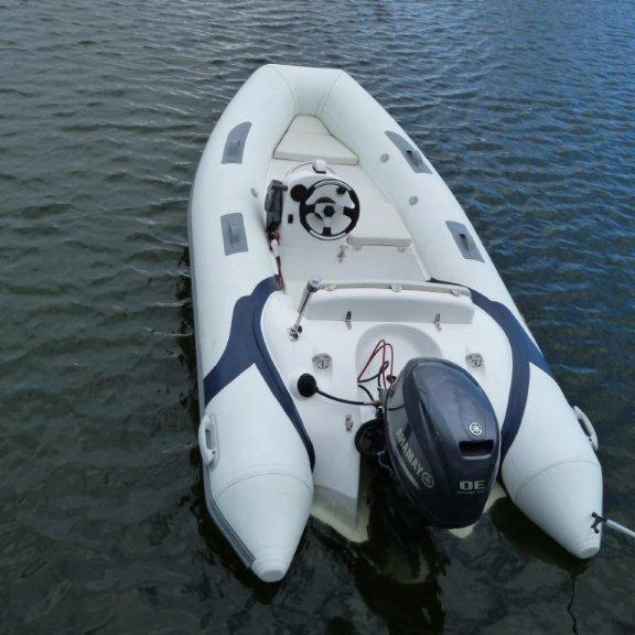 Liya 3.8m Small Tenders Rigid Inflatable Fishing Boat Rib Boat 4 People