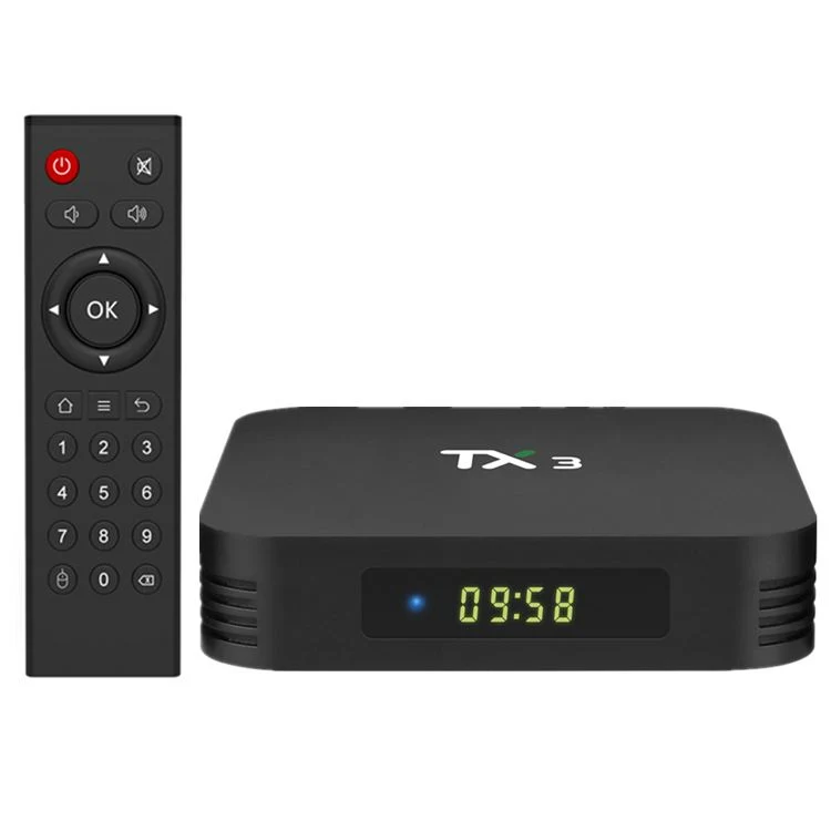 TV Box TX3 S905X3 Android 9 OS 2g 16g / 4G 32g /4G 64G Dual WiFi Amlogic Chip Quad Core Set-Top-Box 4K Player