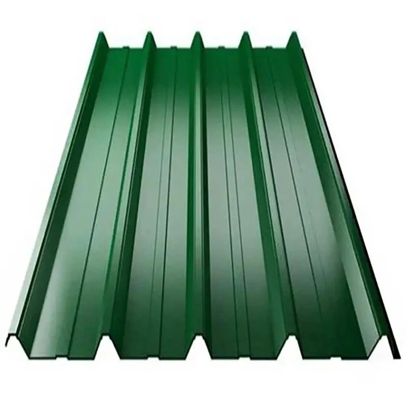 Blue Red Colored Corrugated Steel Galvanized Steel PPGI Roof Materials Sheet