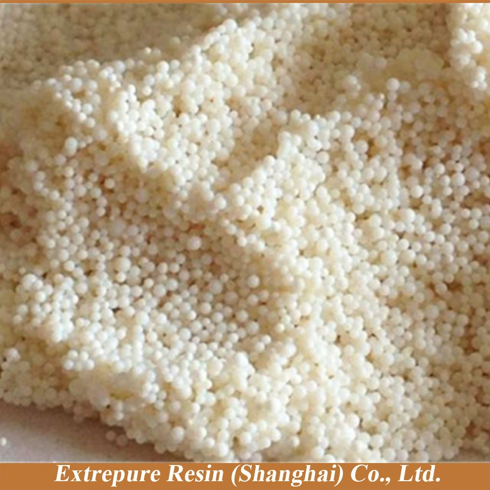 Extrepure Macroporous resina de intercambio de iones de quelantes PE-F Extracción F