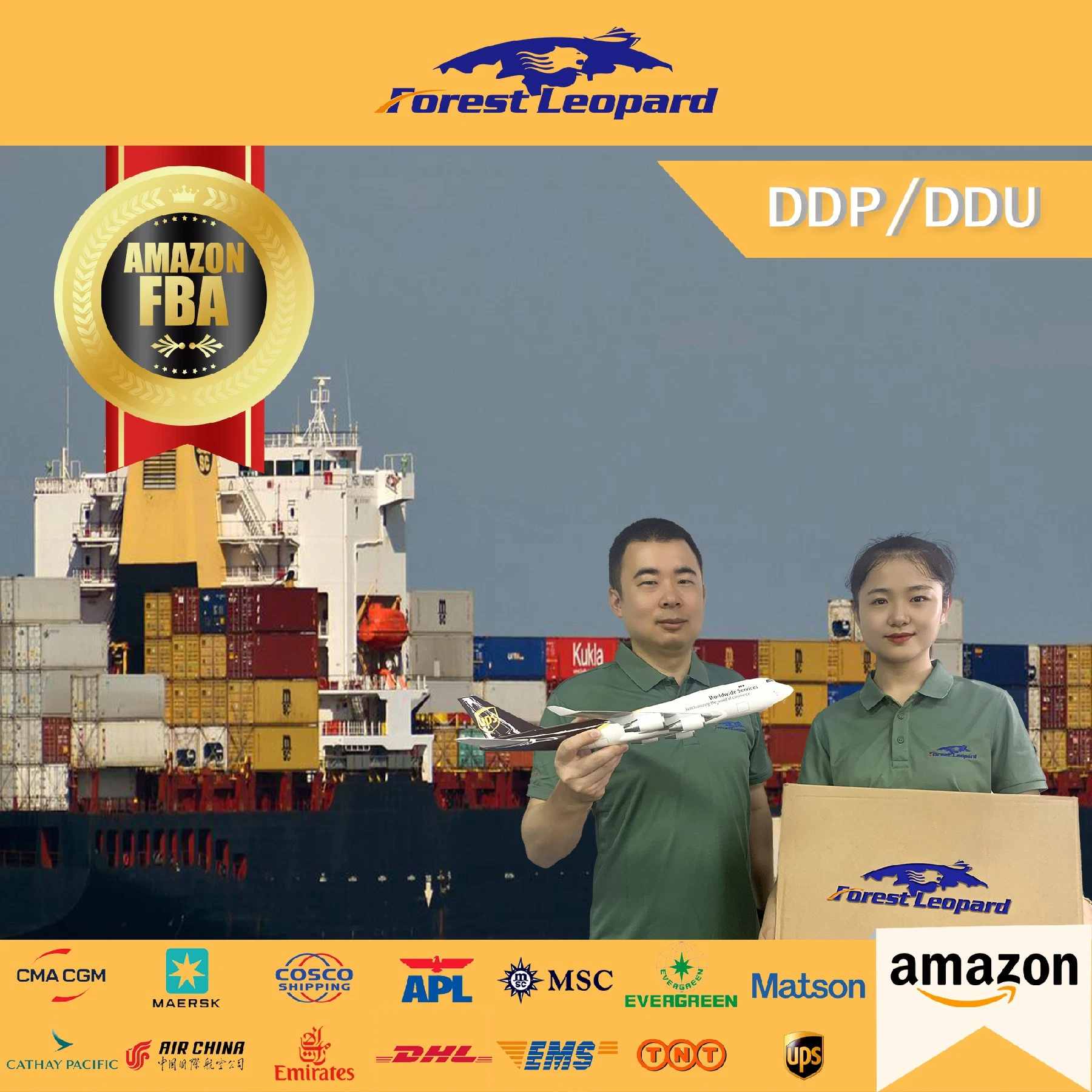 Promotion Cheapest Price Ocean Shipping From China to UK Top 10 Freight Forwarder Logistics Company DDU DDP Fba Amazon Service