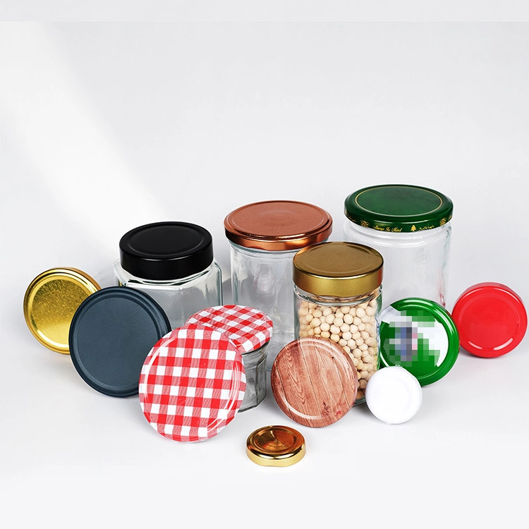 Food Package 90mm 100mm 110mm Custom Design Twist off Metal Lug Cap for Canning Jar