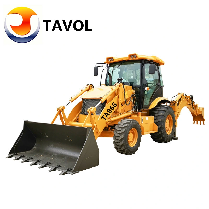 2 Ton 3ton Chinese New Ta Backhoe Wheel Loader with Excavator with Good Price