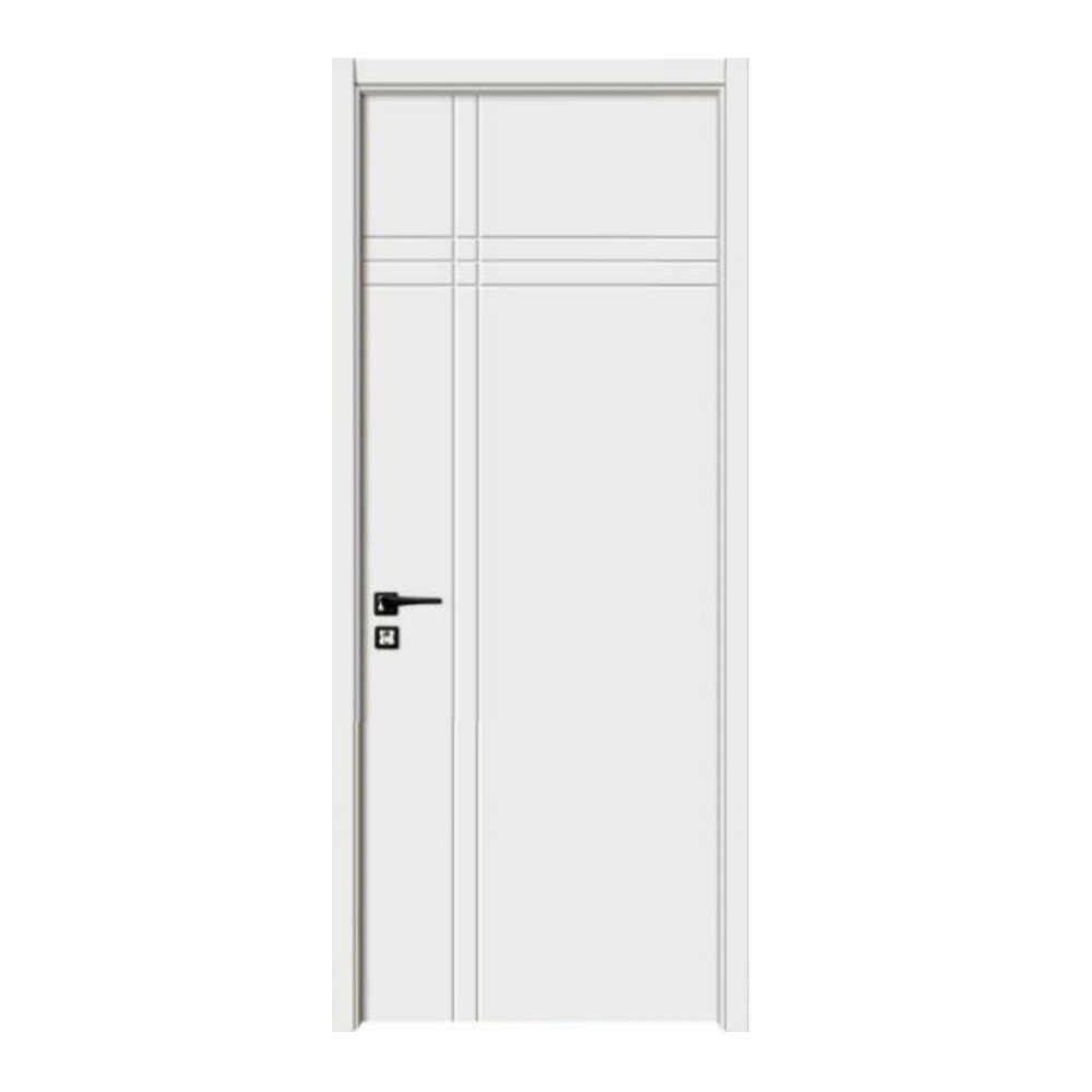 High Quality Waterproof Doors Plywood Interior Solid Wood WPC Door for House Design