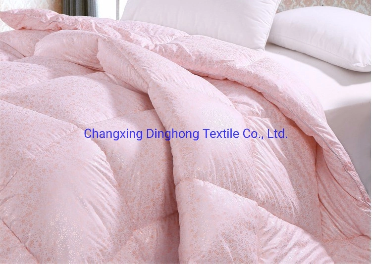 Pearl Paste Printing Polyester Bed Sheet Fabric Textile