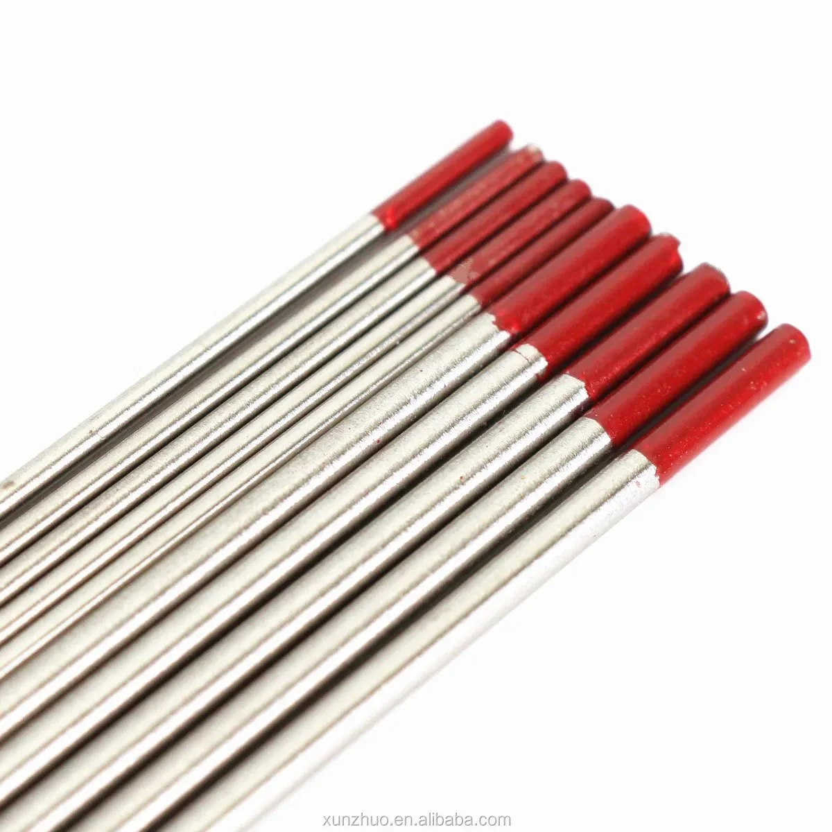 Red Color 2% Thoriated 3/32" X 7" Wt20 TIG Welding Tungsten Electrodes Tungsten Rods