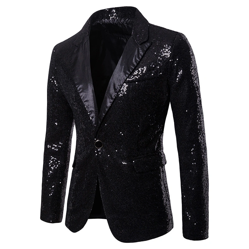 Top Quality Sequin Mens Business Suits