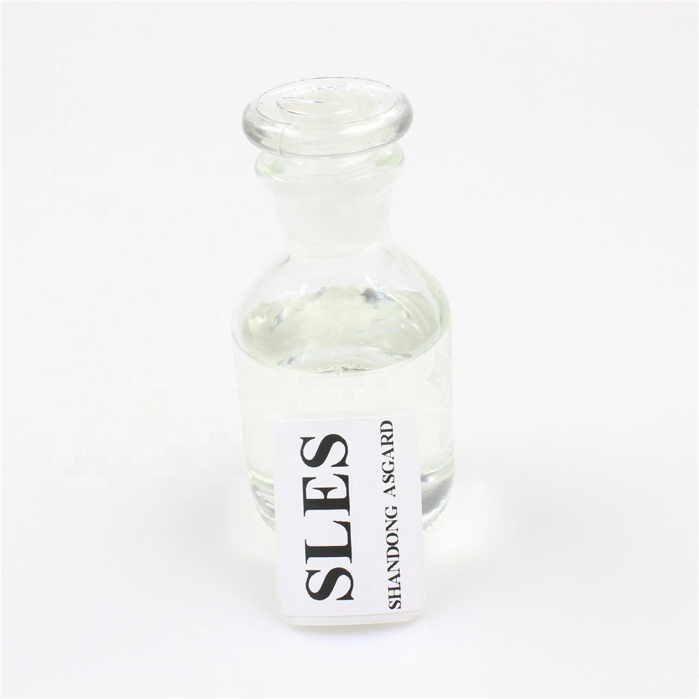 Chemical Raw Materials Sodium Lauryl Ether Sulfate SLES 70% Price for Cosmetic, Liquid Dishwashing, Soap, Shampoo and Detergent