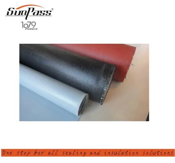 Os tubos de alta temperatura e equipamentos de proteção de calor pano tecido de fibra de vidro