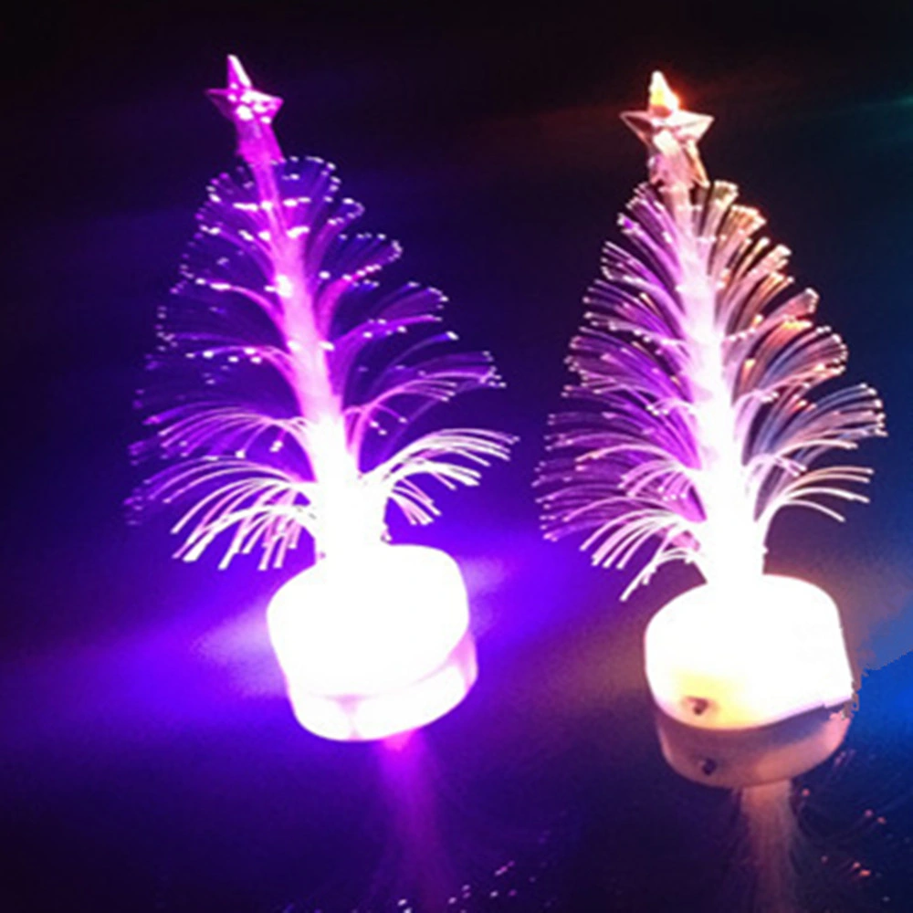 Mini Christmas Tree Tea Light LED Glow Christmas Tree Gifts Christmas Ornament