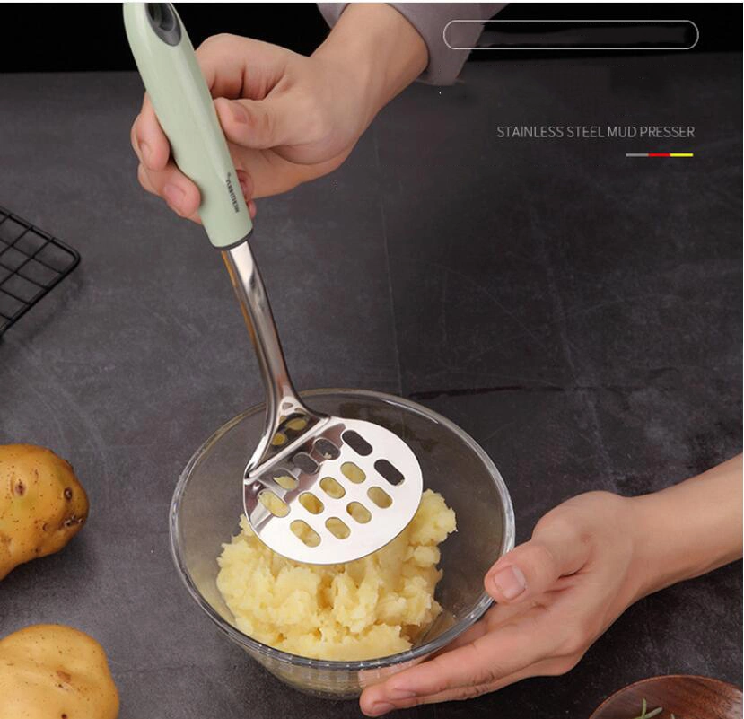 Ferramenta de cozinha para masher de batata em aço inoxidável