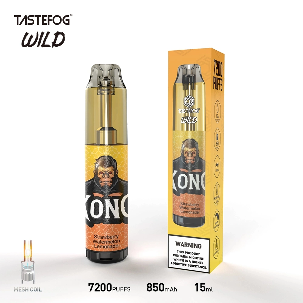 Tastefog Wild 7200 Puffs 2% desechable VAPE al por mayor cigarrillo electrónico